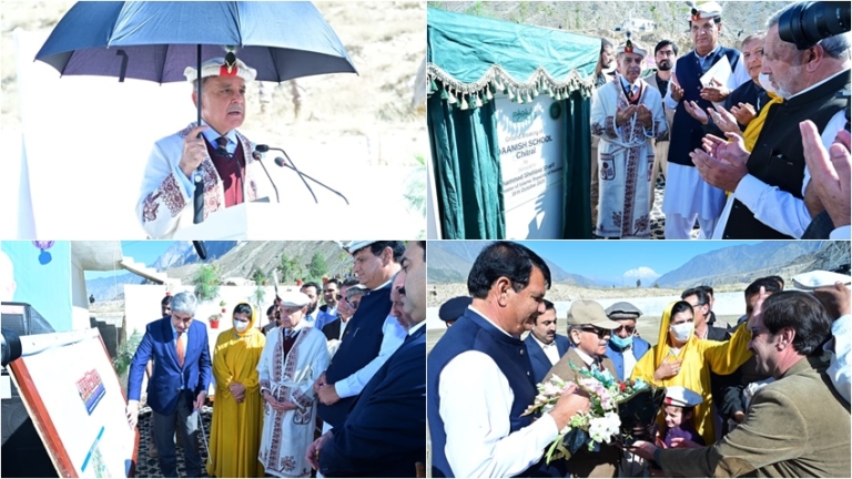 PM performs groundbreaking of Daanish School in Chitral