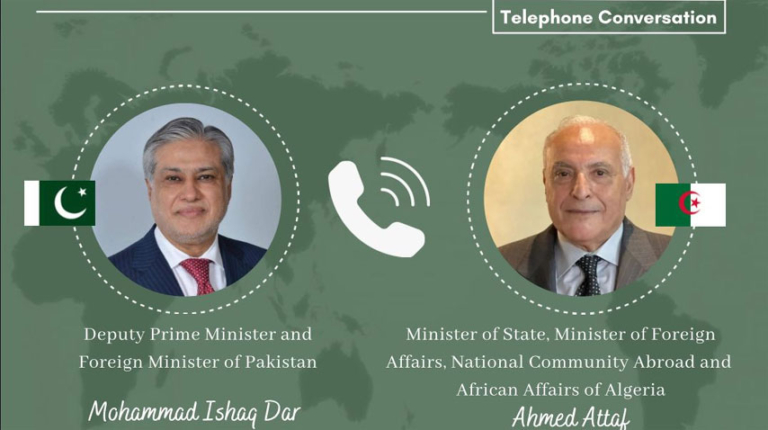 Pakistan, Algeria vow to strengthen bilateral cooperation