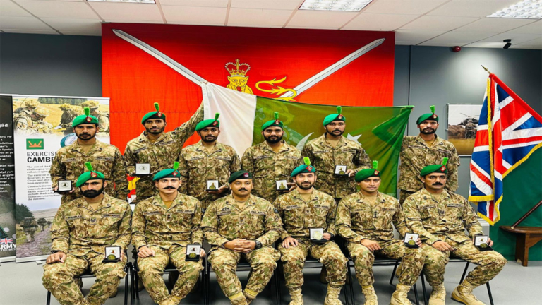 Pakistan Army's Team wins Gold Medal in Exercise Cambrian Patrol-2025