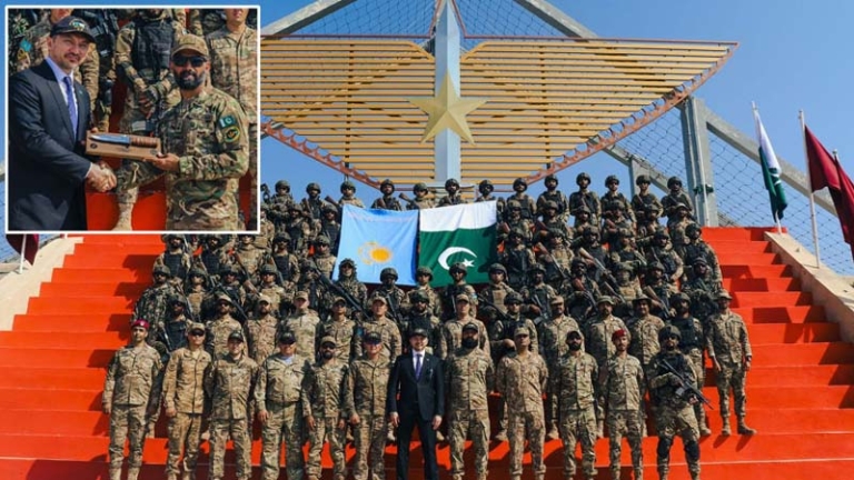 Pakistan-Kazakhstan counter terrorism Exercise concludes
