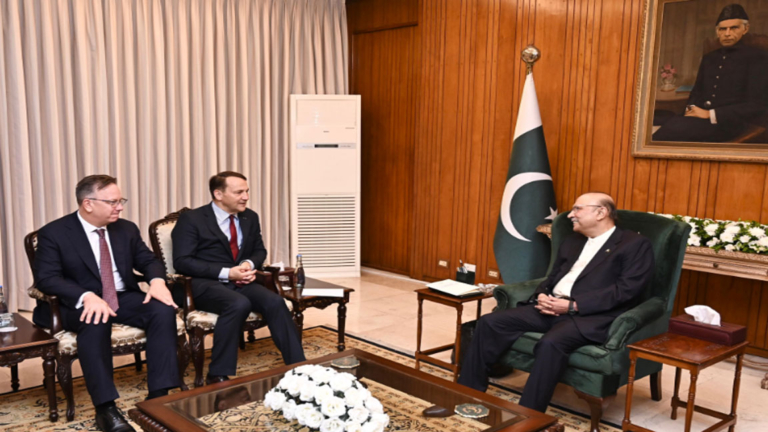 President invites Polish businesses to explore joint ventures in Pakistan
