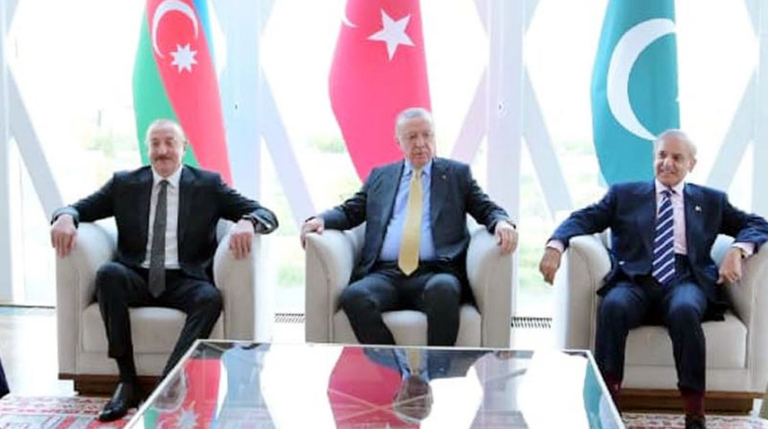 PM holds productive talks with Presidents of Turkiye, Azerbaijan