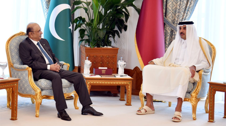 President offers expansion of defence collaboration between Pakistan, Qatar
