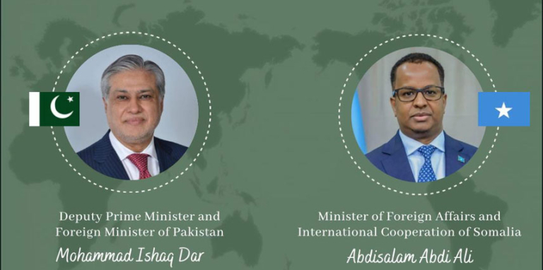 DPM reaffirms Pakistan's full support for Somalia's sovereignty