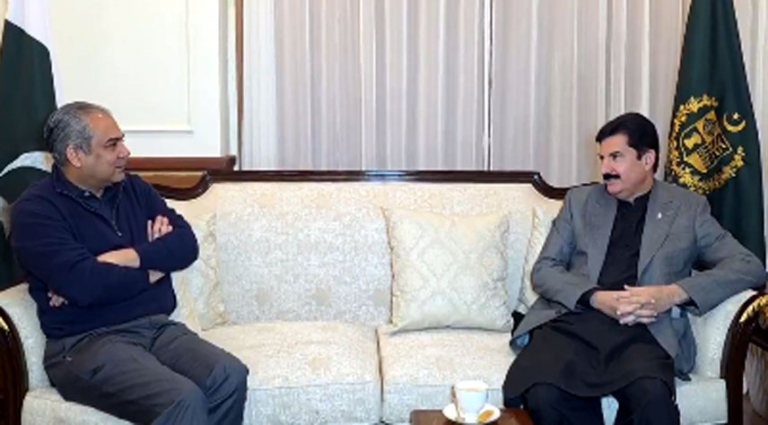 Interior Minister, KP Governor discuss law & order situation
