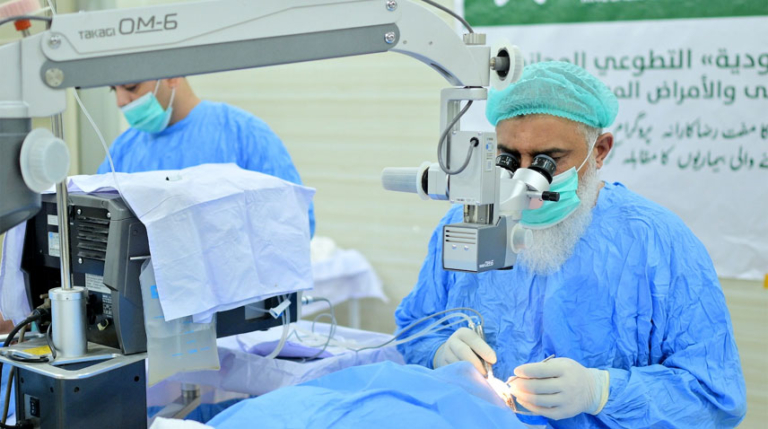 KSrelief concludes 20 free eye treatment camps in Pakistan