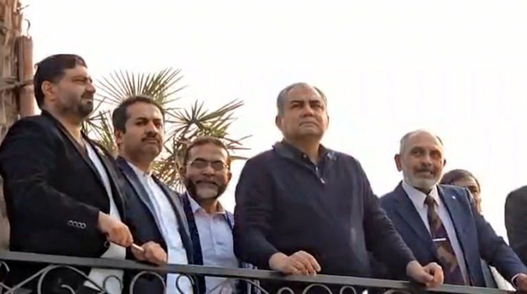 Mohsin Naqvi visits Margalla Enclave Project in ICT