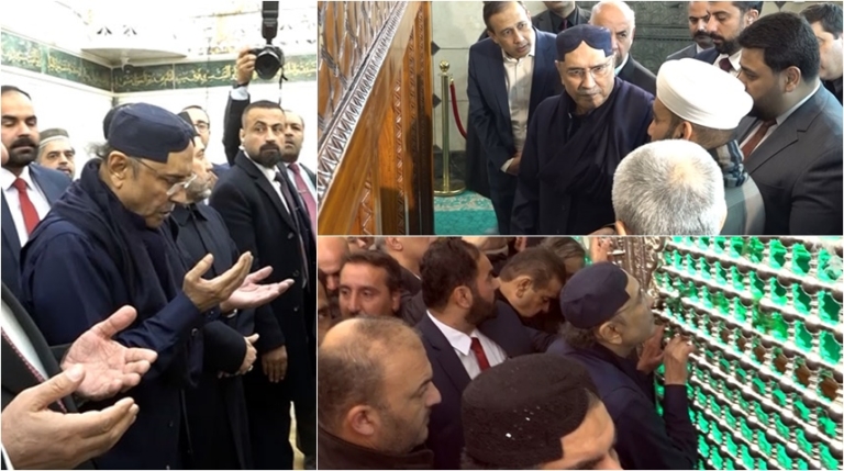 President visits different shrines in Baghdad