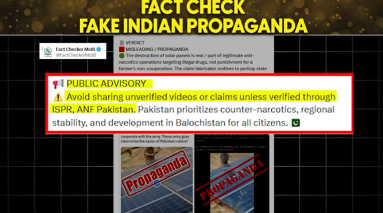 MoIB debunks misleading propaganda campaign by Indian, Afghan media