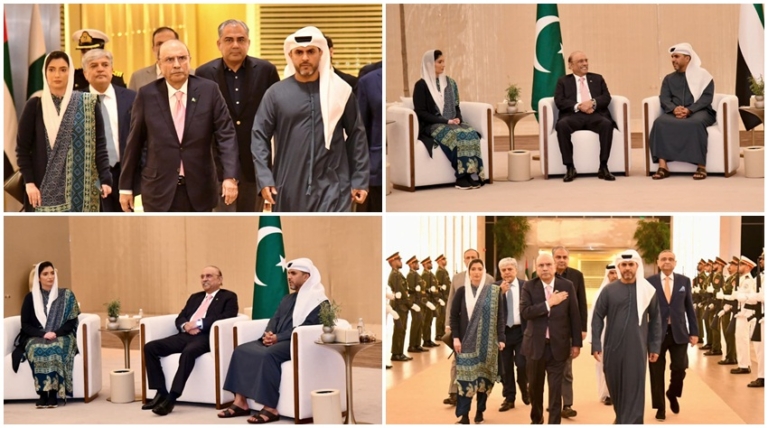 President in Abu Dhabi to hold meetings with UAE leadership