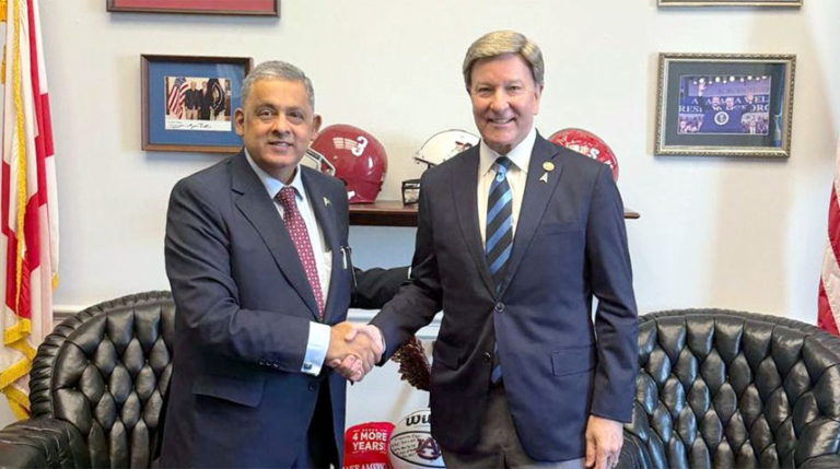 Rizwan Saeed, Mike Rogers discuss Pak-US relations