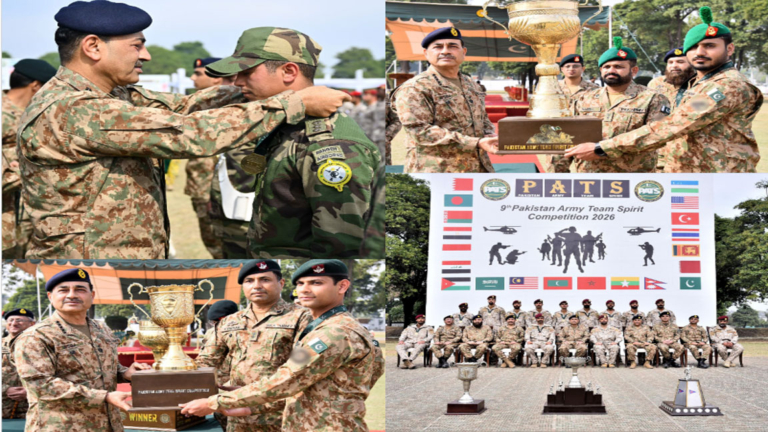 9th Int'l PATS competition concludes at Kharian