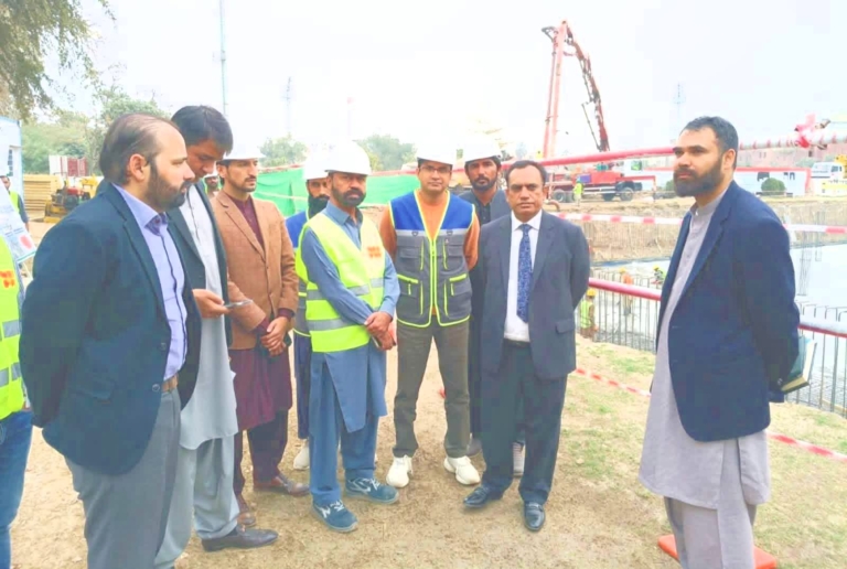 Commissioner Sargodha Reviews WASA Sewerage Mega Project Progress