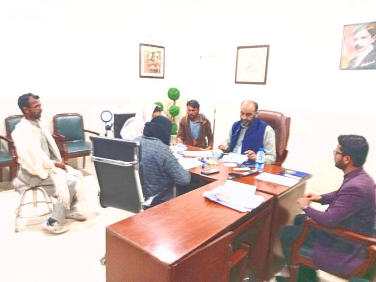 Disability Assessment Board Meeting Held at THQ Hospital Noorpur Thal