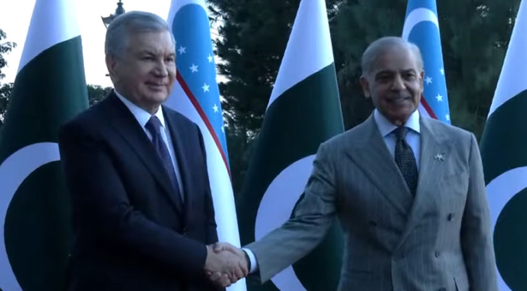 Formal reception held for Uzbek President at PM House