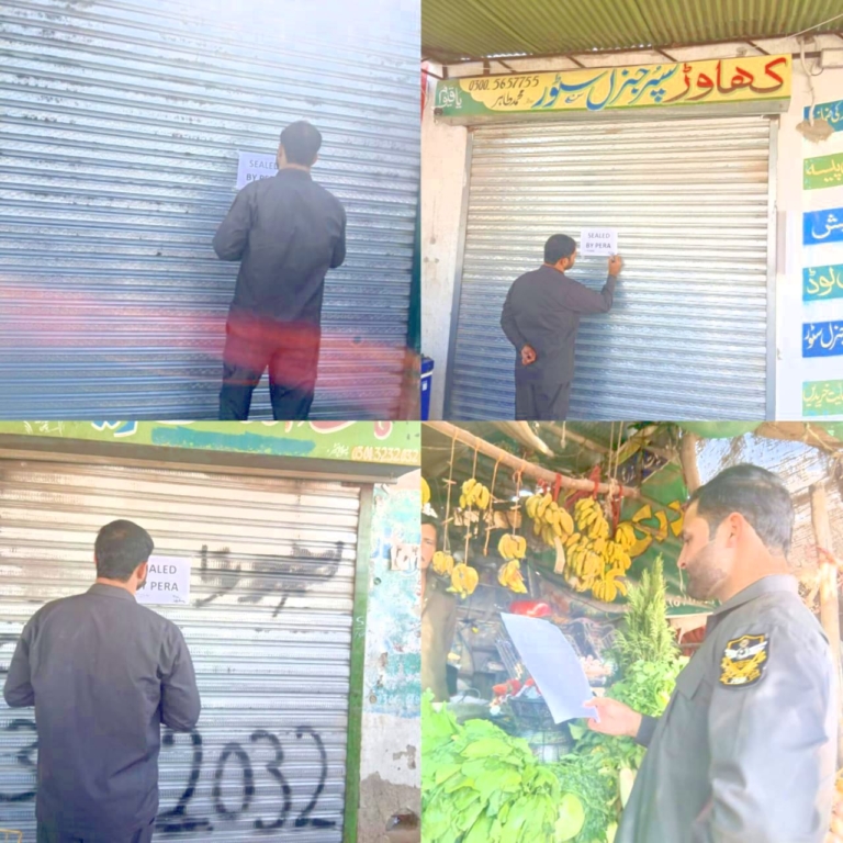 Price Control Drive Three Major Shops Sealed in Noorpur Thal, Several Fined