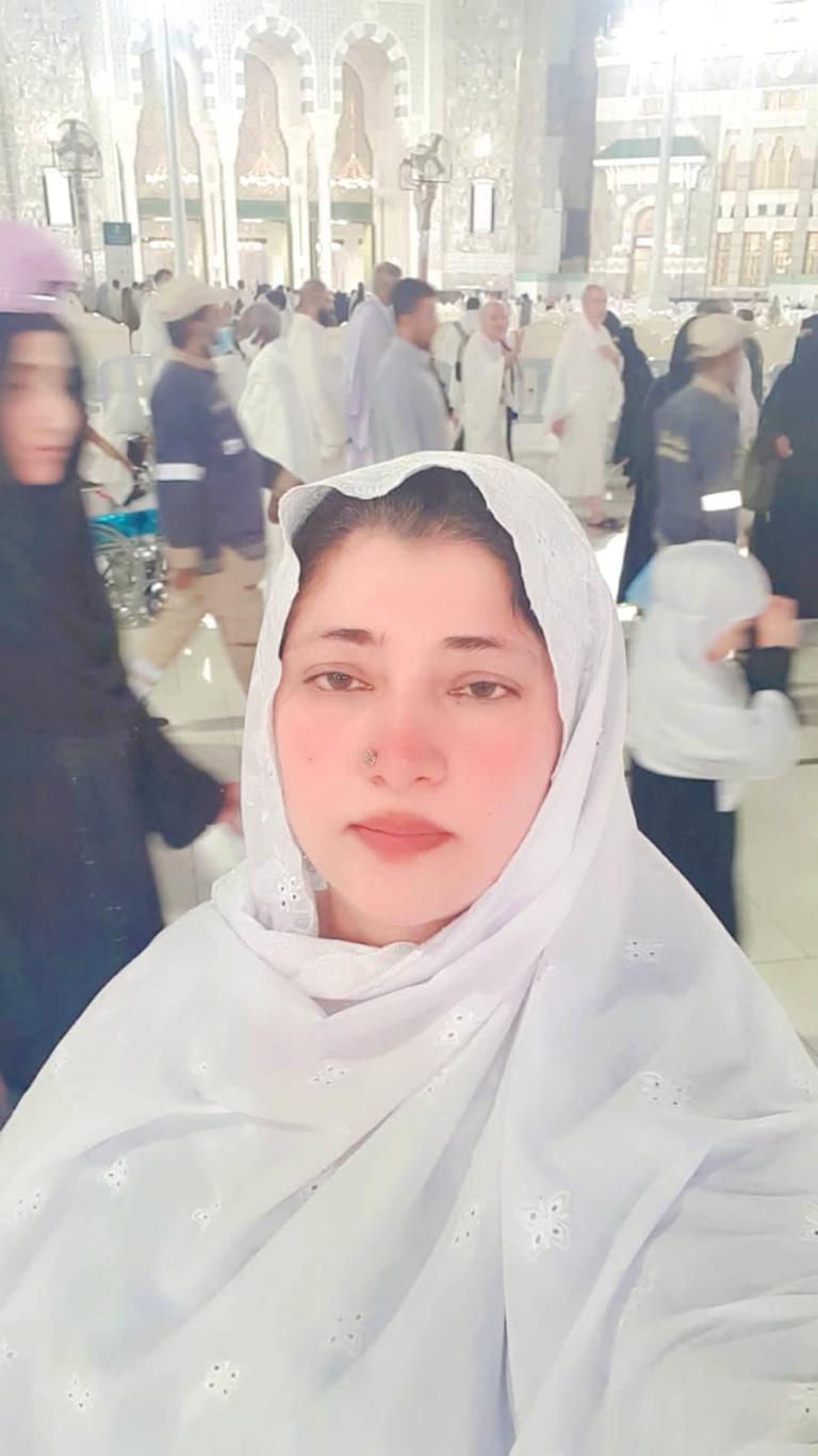 Prominent Writer and Advocate Saadia Huma Sheikh Performs Umrah