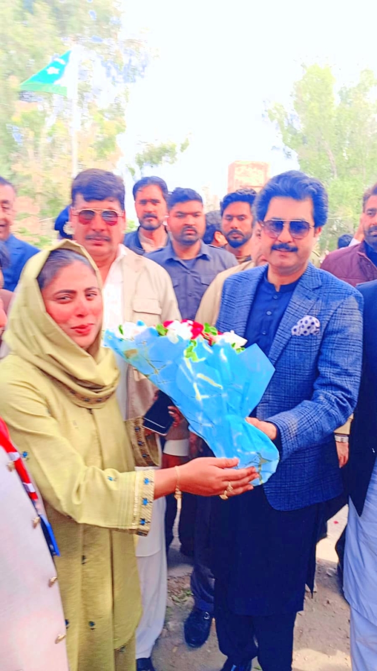 Punjab Minister for Social Welfare Receives Warm Welcome at Dhee Rani Program Ceremony in Jauharabad