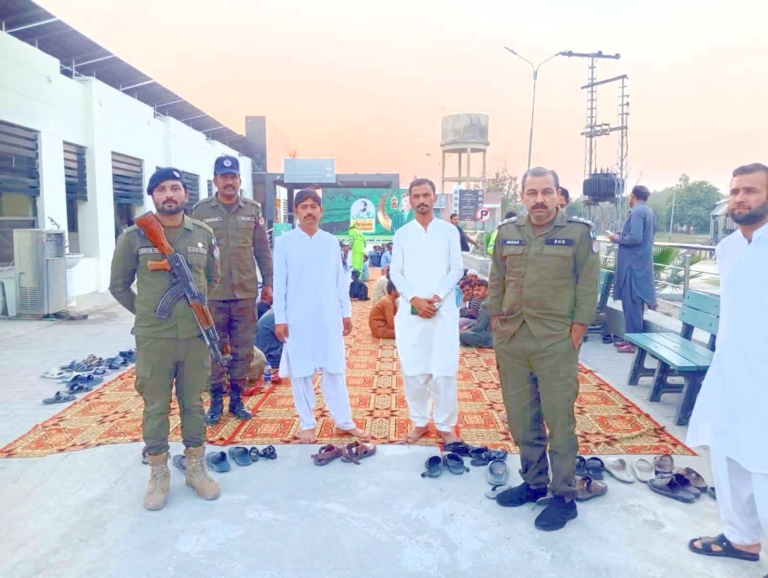 Strict Security Arrangements Ensured at Nigehban-e-Ramzan Dastarkhwans Across Khushab
