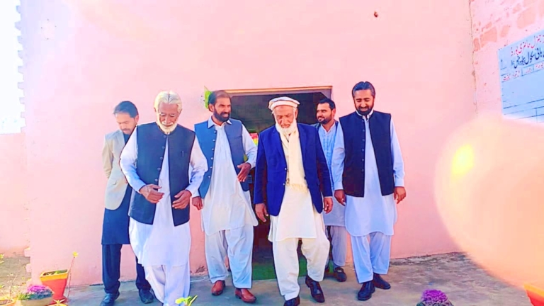 Warm Welcome Accorded to Jamaat-e-Islami Central Leader Mian Maqsood Ahmad in Peelowaince