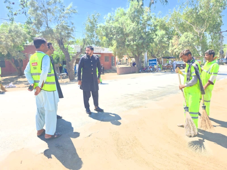 Assistant Commissioner Inspects Cleanliness Arrangements under “Suthra Punjab” Campaign