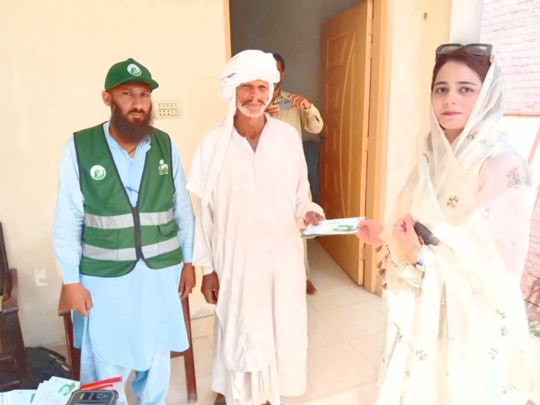 Assistant Commissioner Shahpur Reviews Door-to-Door Distribution of Nigehban Ramadan Cards