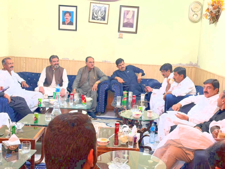 Chairman Punjab Education Foundation Attends Iftar Dinner in Chak 37 NB Sargodha