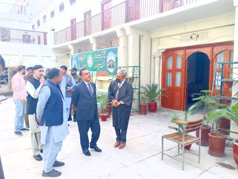 Commissioner Reviews Educational Standards During Surprise School Visits in Sargodha