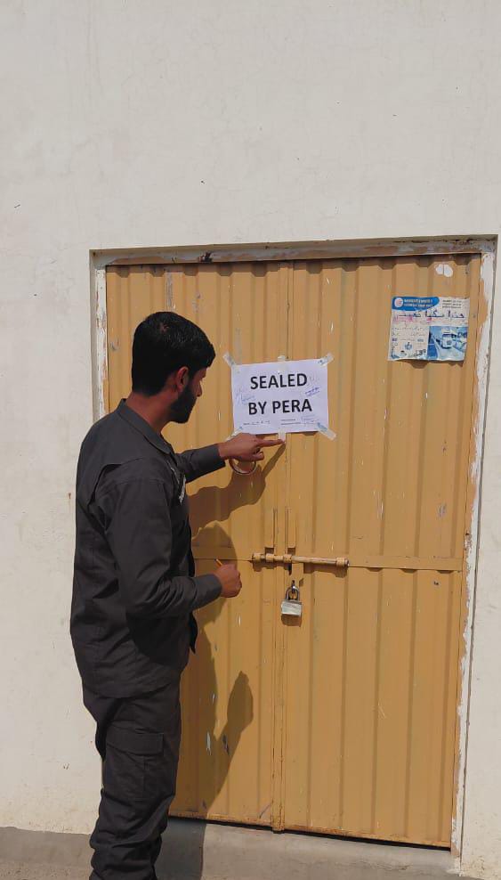 Crackdown on Illegal and Unauthorized Weigh Station in Noorpur Thal