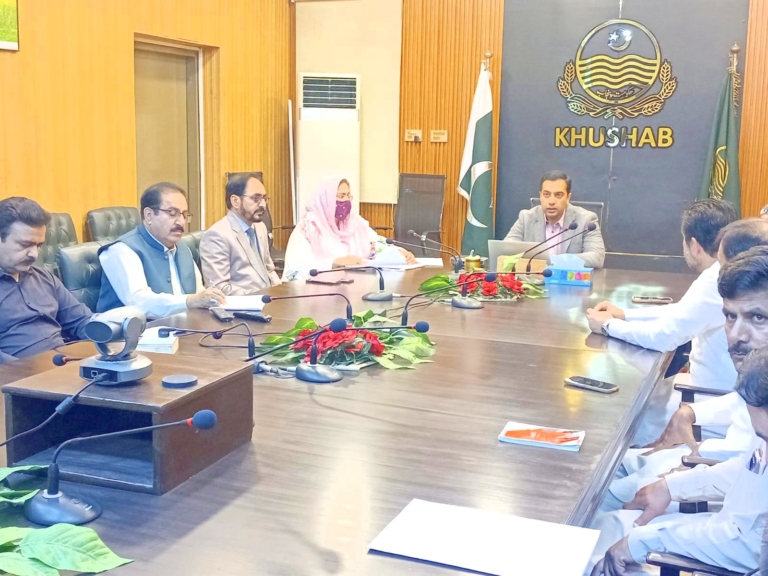 Deputy Commissioner Khushab Chairs District Wheat Agriculture Committee Meeting, Reviews Key Agricultural Initiatives