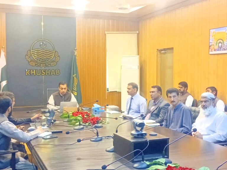 Deputy Commissioner Khushab Chairs Review Meeting on Ramadan Relief Measures
