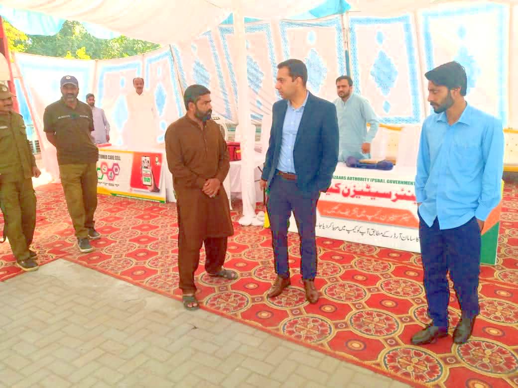 Deputy Commissioner Khushab Visits Ramzan Relief Bazaar in Joharabad