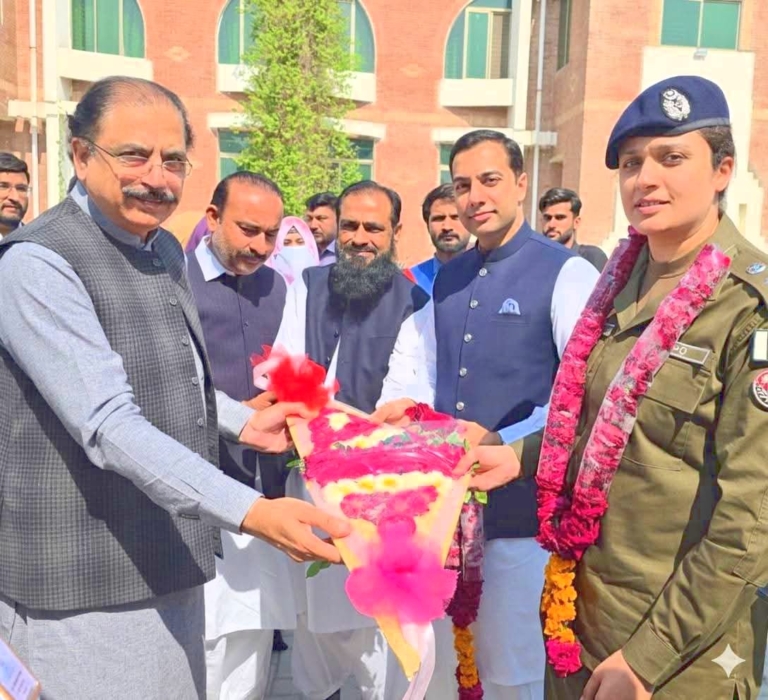 Foundation Stone of Masjid Yahya at Government College of Technology Joharabad Laid