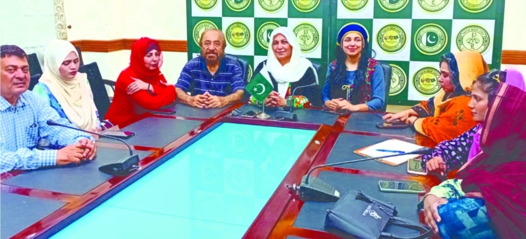 Meeting Held at Muslim League House to Mark International Women’s Day