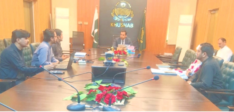 Meeting Held on Punjab Development Program Projects in Jauharabad and Khushab