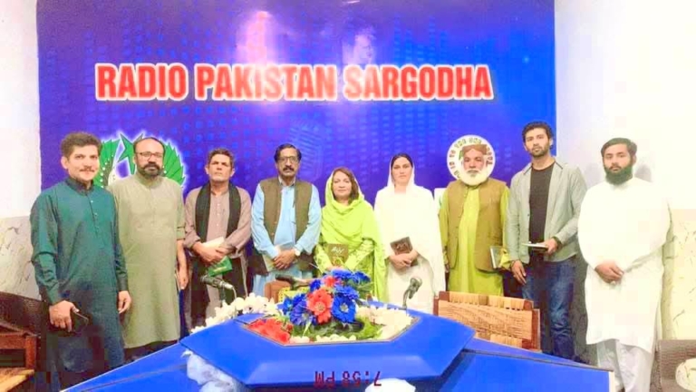 Naatia Mushaira Held Under “Adab Nama” Program at FM 101 Radio Pakistan Sargodha