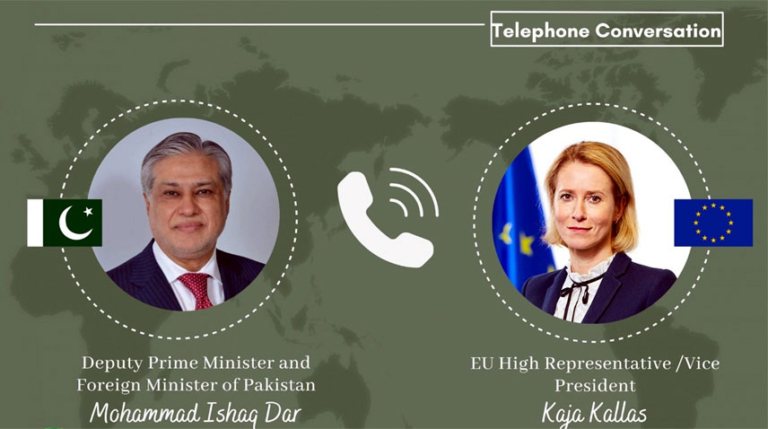 Pakistan, EU voice concern on recent regional developments