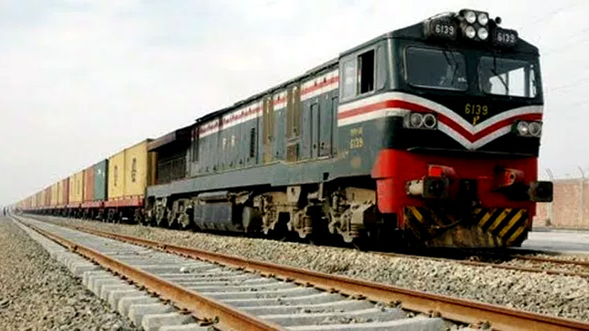 Pakistan Railways - Freight Train - Cargo Train