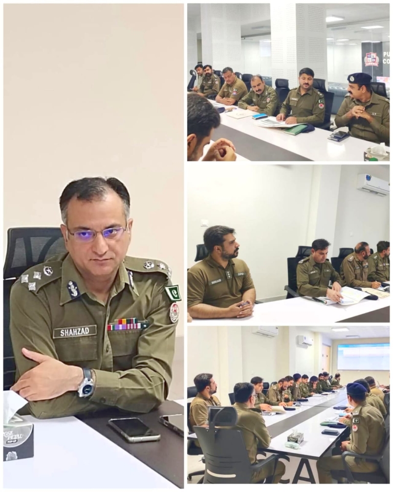 RPO Chairs Crime Meeting Emphasis on Timely Disposal of Cases and Effective Crime Control