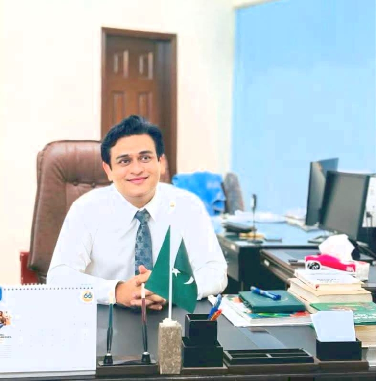 Rana Muhammad Khurram Shehzad Appointed as Deputy Director Land Record in District Khushab