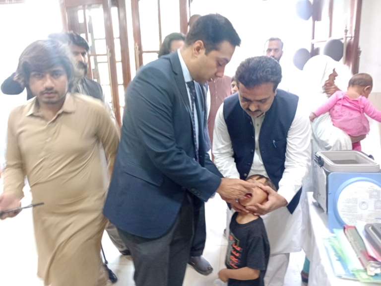 Anti-Polio Campaign Launched in Khushab-Over 238,000 Children to Be Vaccinated