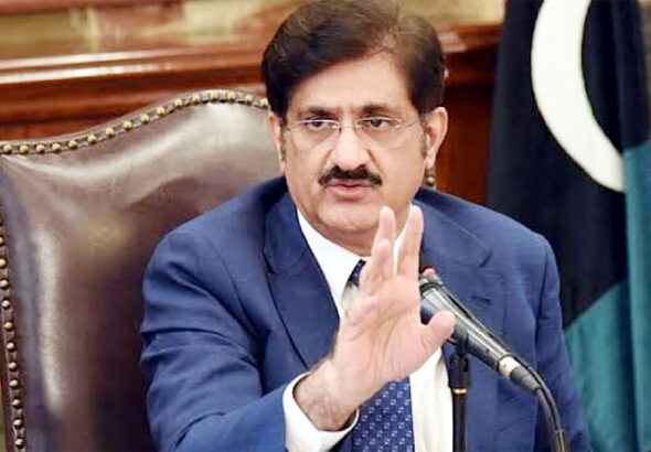 CM Sindh visits Red Line BRT project in Karachi