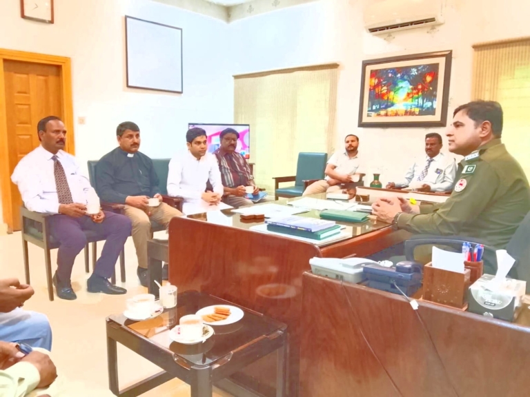 Christian Community Delegation Meets SP Investigation, Expresses Gratitude for Security Arrangements During Easter