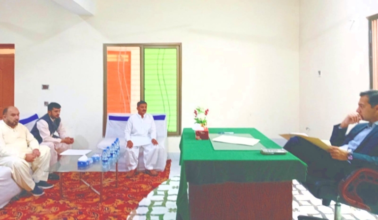 Deputy Commissioner Khushab Chairs Key Meeting on Revenue Recovery and Performance Review