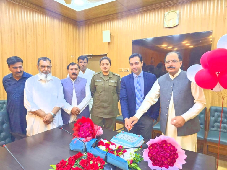 Deputy Commissioner Khushab Dr. Jahanzeb Hussain Laber Honored on Promotion to Grade 19