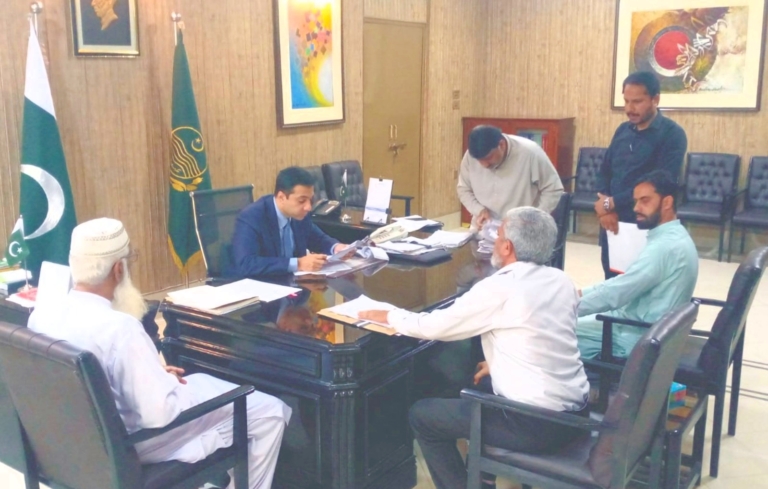 Deputy Commissioner Khushab Presides Over Hearing of Revenue and Court Cases