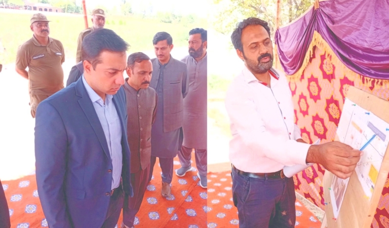 Deputy Commissioner Khushab Reviews Water Supply and Development Works in Mitha Tiwana