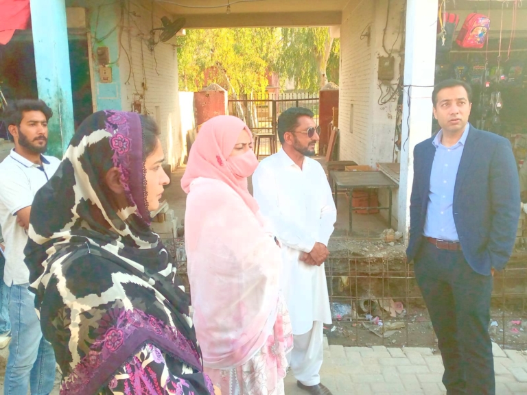 Deputy Commissioner Reviews Beautification and Cleanliness Arrangements in Khushab