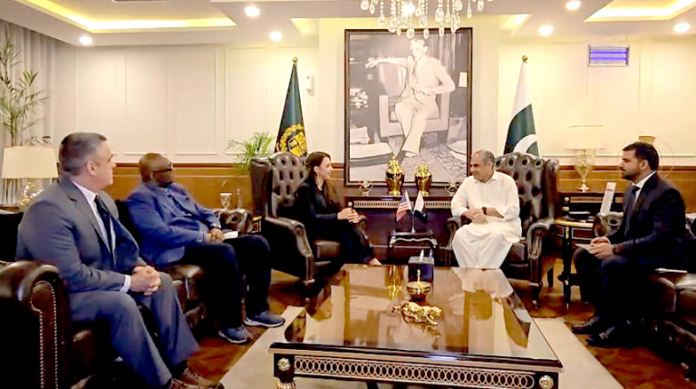 Interior Minister, US Envoy discuss arrangements for high-level talks