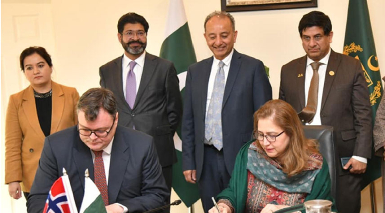 Pakistan, Norway sign first climate finance agreement